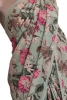 Floral  Pure Crepe Silk Saree